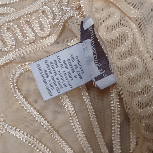 Soft Surroundings Bolero Open Jacket Short Sleeve Shrug Sheer - Picture 6 of 6